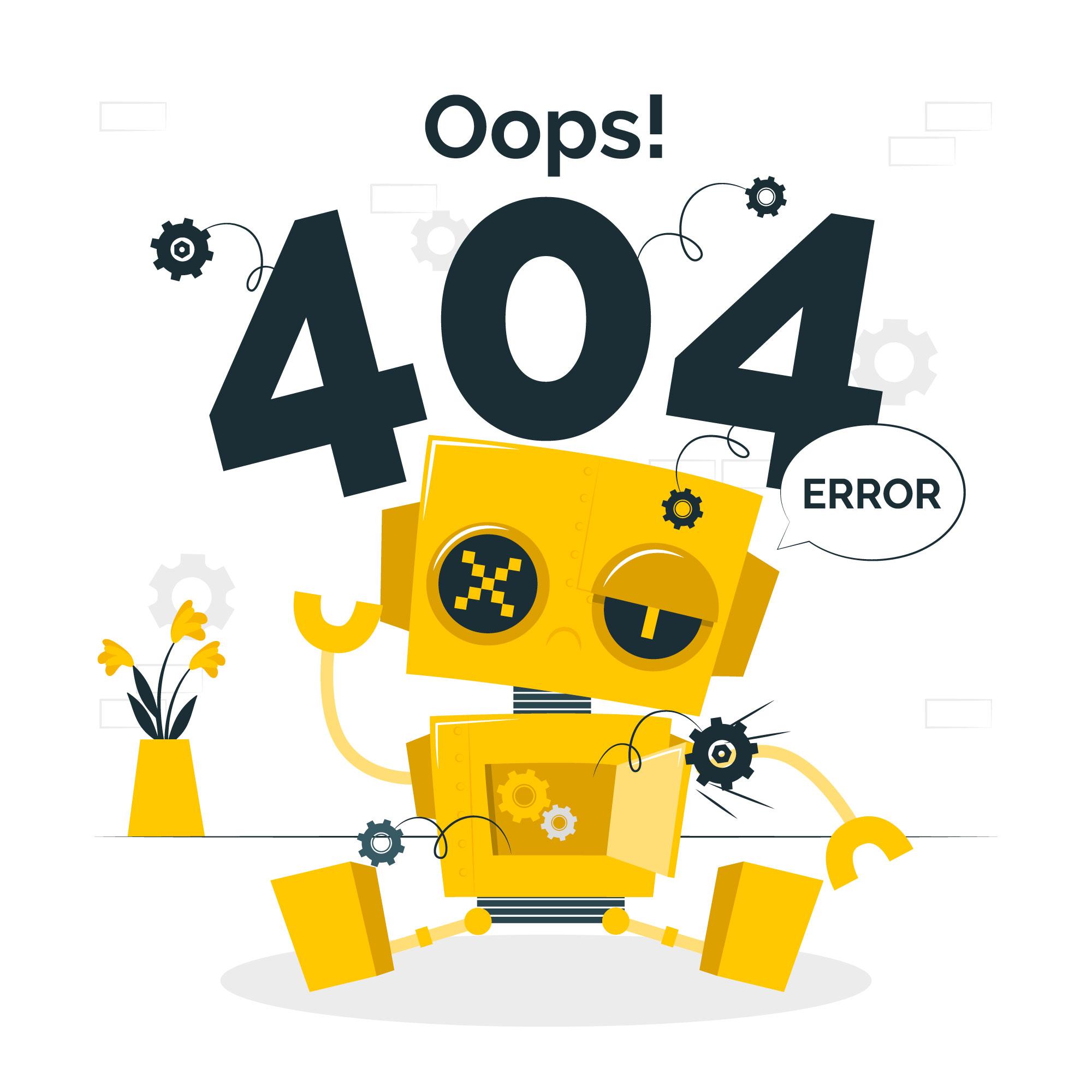 ERROR404: Page not found.